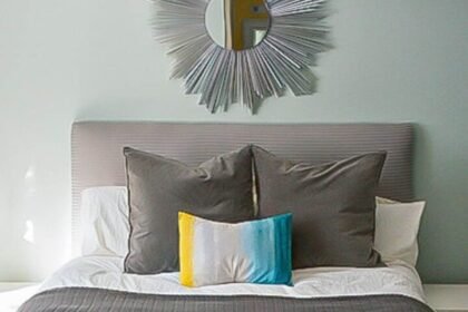 diy fabric headboard