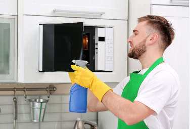 microwave cleaning hack