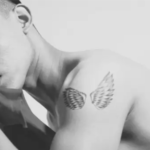 angel tattoo