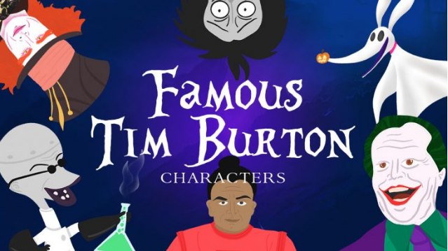 tim burton characters